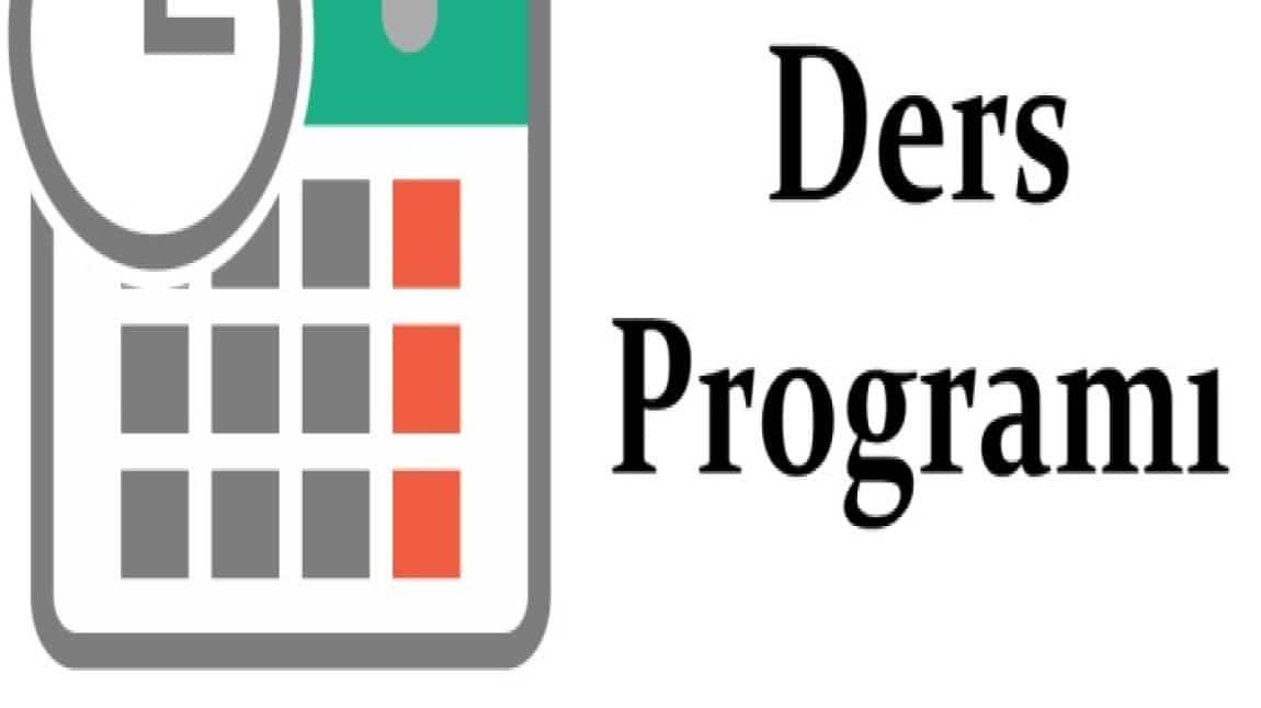 21 EKİM'DEN İTİBAREN GEÇERLİ GÜNCEL DERS PROGRAMI